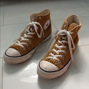 Converse High-Top Corduroy Sneakers